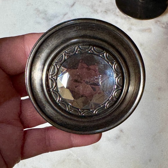 Vintage Crystal Glass Cabinet Knobs Drawer Pulls Decorative Hardware (3) cottage - Picture 6 of 6